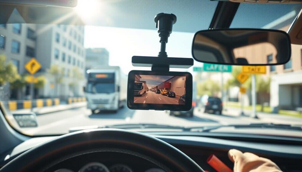 Dash camera improving driver safety Dash camera improving driver safety