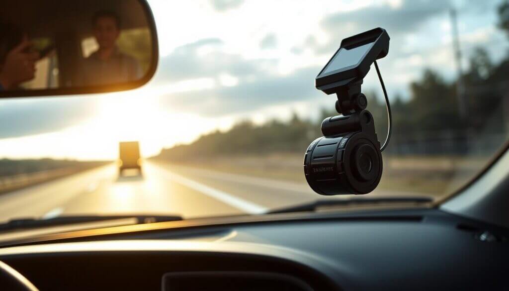 Dash camera providing accident evidence Dash camera providing accident evidence